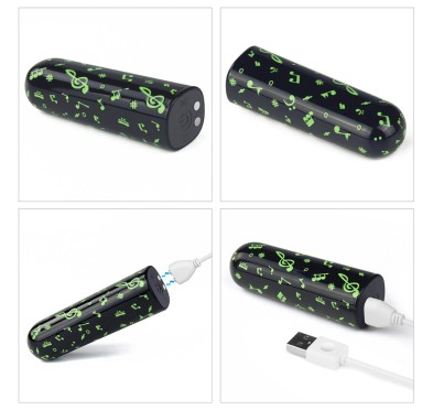 Rechargeable Glow-in-the-dark Music Massager